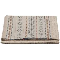 David Fussenegger Wohndecke Lino 'Nordische Bordüre' 135 x 200