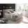 ed exciting design Boxspringbett GRAZIA 180 x 200 cm - Braun/Beige