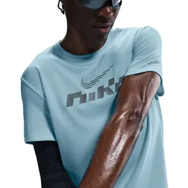 Nike Miler Flash Dri-FIT UV Herren Sweatshirt, türkis - glacier blue/reflective silv - M