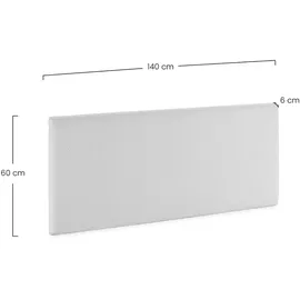 VS Venta-stock KOPFTEIL Niebla 140x60 cm Beige