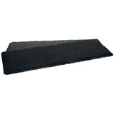 2er Set Schieferplatte 11x30cm Schwarz - 23464632