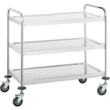 Royal Catering Servierwagen - 3 Borde - bis 500 kg - Rundrohr