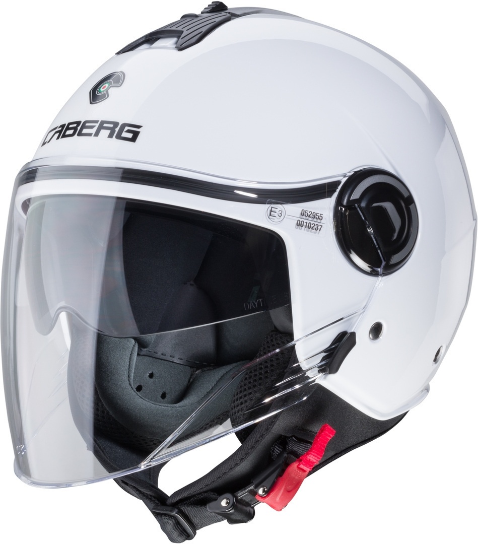 Caberg Riviera V4 X Jet Helm, wit, XL Voorman