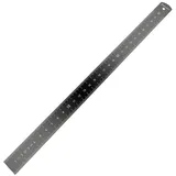 BAUHELD Alulineal 300 mm Schwarz 30 cm