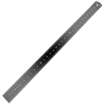 BAUHELD Alulineal 300 mm Schwarz 30 cm
