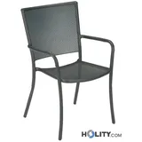 Kit von 4 Gartensessel stapelbar h19230