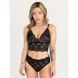 erlich textil Slip CLASSY LACE BRAZIL SLIP in schwarz | Gr.: 44