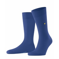 Burlington Herren Socken LORD - Kurzstrumpf, Labeling Clip, uni, One Size Blau 40-46