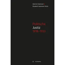 Metropol Verlag Politische Justiz 1918-1933