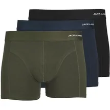 JACK & JONES JACBASIC BAMBOO TRUNKS unifarben grün S 3er Pack