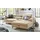 Switch Ecksofa aus Mikrofaser Caro ¦ beige ¦ Maße (cm): B: 289 H: 93 T: 175.0
