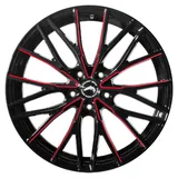 Barracuda Project 3.0 black gloss flashred 10x20 ET40 5x120 72,6,