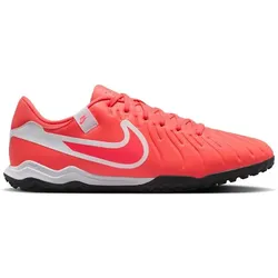 NIKE Herren Fussball-Hartplatzschuhe LEGEND 10, HOT LAVA/WHITE, 42