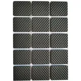 Möbelfüße, rutschfeste Gummi-Möbelpolster, selbstklebende Bodenschutz-Pads für Tisch- und Stuhlbeine (30 Stück: 2,7 x 2,7 cm)