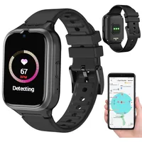 Simvalley 4G/LTE-Senioren-GPS-Handy-Uhr mit Garantruf Easy und Video-Telefonie