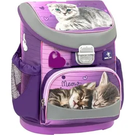 Belmil Mini-Fit Schulranzen-Set 4tlg Little Catly Lila