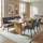 MCW Esszimmer-Set Grau 3er-Set