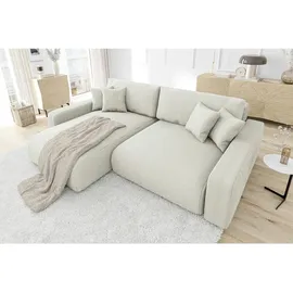 s-style möbel S-STYLE Ecksofa Emma - beige ¦ Maße (cm): B: 234 H: 78
