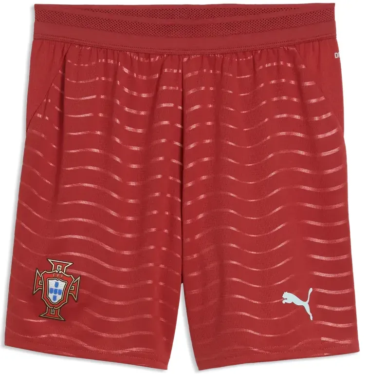 Portugal Kinderfußballshort Replica 2026, Matchshorts mit dryCELL für Spiel, Training und Fan Einsatz - rot / 152