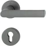 HOPPE Rosettengarnitur Hamburg 1700/42KB/42KBS grau