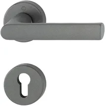 HOPPE Rosettengarnitur Hamburg 1700/42KB/42KBS grau
