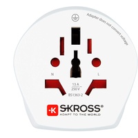 SKROSS 1.500216-E Reiseadapter CO W to ISR