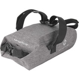 M-Wave 122884 Unisex – Erwachsene Saddle Fahrrad Satteltasche Suburban grau, ca. 20x9x9 cm