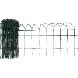 vidaXL Beetzaun 10 x 0,4 m  Grün