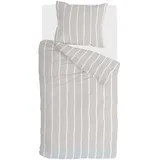 Walra Preppy Pinstripe Grau 155 x 220 cm + 80 x 80 cm
