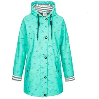 ankerglut Friesennerz Regenmantel Damen Blau/Türkis 48
