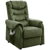 Livetastic Fernsehsessel, Dunkelgrün, Textil, 78x107x93 cm, Stoffauswahl, Relaxfunktion, Wohnzimmer, Sessel, Fernsehsessel