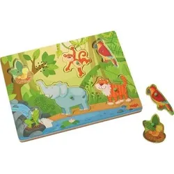 HABA 303181 Sound-Greifpuzzle Im Dschungel