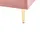 Beliani Chaleix 180 x 200 cm Rosa/Gold
