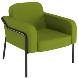 medso powered by paperflow Sessel MEDSO L Rund Kunststoff 75,0 x 74,3 x 73,6 cm Grün/Schwarz