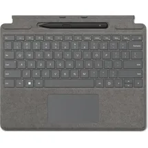 Microsoft Surface Pro Signature Keyboard platin mit Surface Slim Pen 2