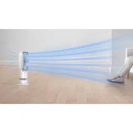 Dyson AM09 Hot+Cool Jet Focus Turmventilator weiß/silber