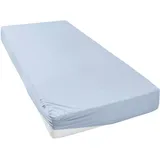 Andas Greta Jersey 180 x 200 - 200 x 200 cm blau