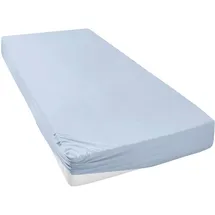 Andas Greta Jersey 180 x 200 - 200 x 200 cm blau