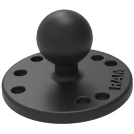 RAM MOUNTS runde Basisplatte mit B-Kugel (1 Zoll)