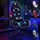 luxuskollektion Alfordson Gaming Stuhl mit 8-Punkt Massage RGB LED Schwarz