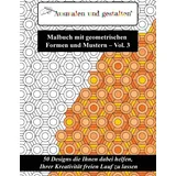 CreateSpace Malbuch mit geometrischen Formen und Mustern 50 St.