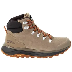 Outdoorschuh JACK WOLFSKIN "TERRAVENTURE URBAN MID M", Gr. UK 13 - EU 48, Normalschaft, beige (hellbeige), Main Material Second Material Lining Sole, Schuhe