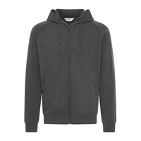 !Solid SOLID Kapuzensweatjacke SDGelbert", in grau | Gr.: XL,