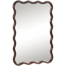 [en.casa] Porloskid 90 x 60 cm Dunkelbraun