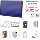 Solarbayer PremiumPlusAL Solarpaket H7 Ziegel Bruttofläche 20,02 m2 horizontal