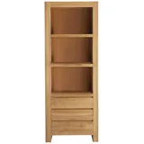 Tikamoon Bücherregal 40 x 30 x 180 cm Beige