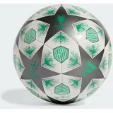 Adidas UCL 24/25 Knockout Phase Club Ball grau|WEISS|HELLGRÜN 4