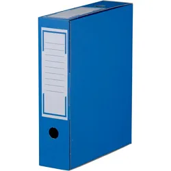 VEPATIM 20x Archiv-Ablagebox 315x76x260mm wiederverschließbar blau