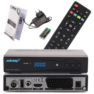 Ankaro DVB-C HDTV-Receiver DCR 3000plus PVR