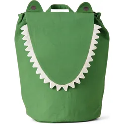 Crocodile Aufbewahrungskorb grün